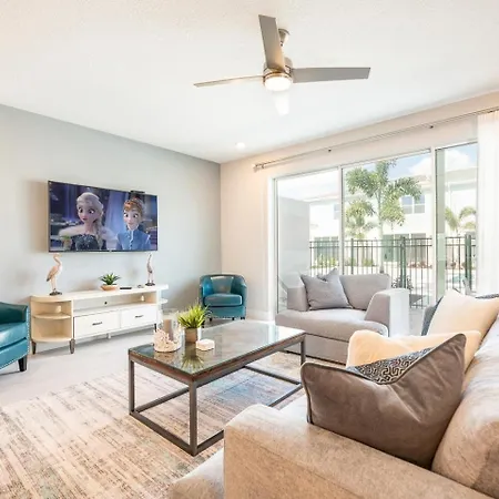 Et013 - Coastal Townhouse With Themed Bedroom At Reunion Orlando Exterior photo